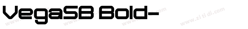 VegaSB Bold字体转换